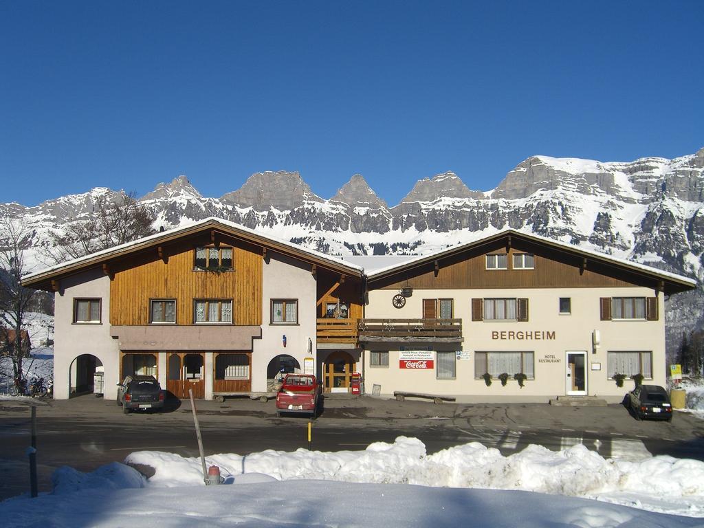 Hotel Restaurant Bergheim Flumserberg Exteriör bild